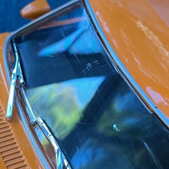 Maisto 1:18 Scale 1970 Ford Mustang Mach 1 Classic Orange Toy Muscle Car - Picture 6 of 8